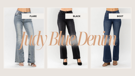 Discover the Perfect Fit: Introducing Our Incredible New Line of Judy Blue Denim