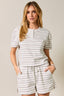 H Grey - Multi Stripe