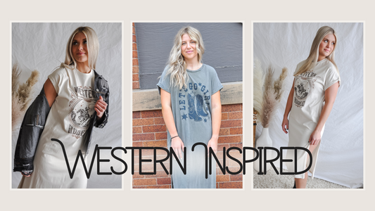 Riding the Fashion Wave: Unleash Your Inner Cowgirl with Western Inspired Graphic Dresses