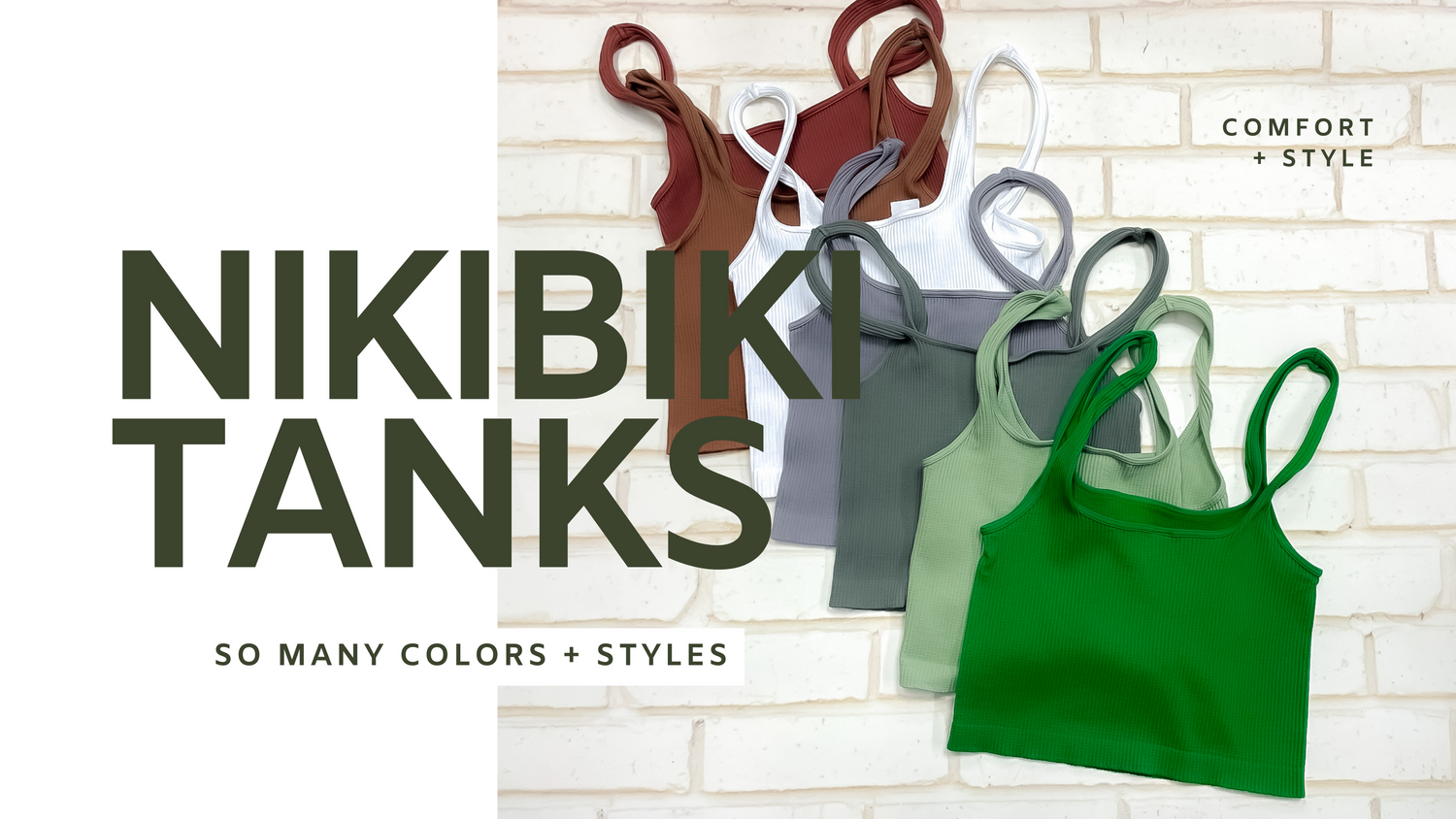 Nikibiki Tanks: The Perfect Combination of Comfort and Style