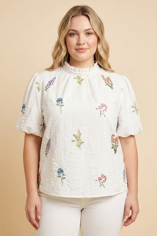 Curvy Short Sleeve Tops