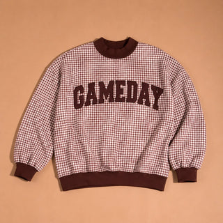 Get Your Game On Mock Neck Sweatshirt