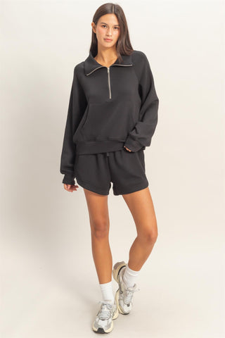 Half-zip Collar Pullover