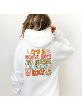 Daisy Good Day Retro Hoodie