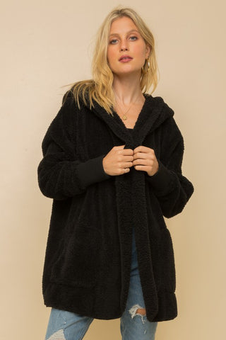 Fireside Faux Fur Hooded Jacket