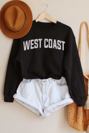 West Coast Graphic Sweatshirt | JQ Clothing Co.