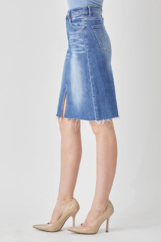 HR Pencil Skirt W/Front Slit