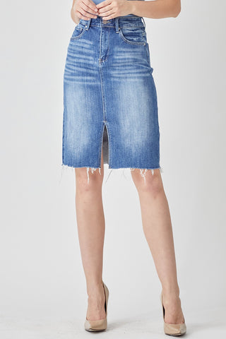 HR Pencil Skirt W/Front Slit