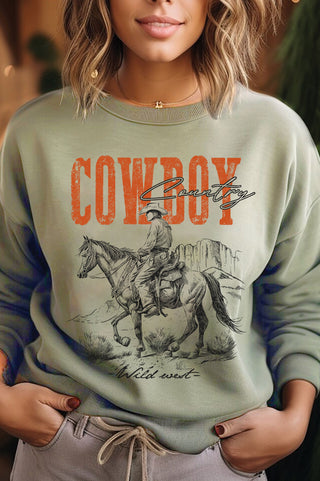 Wild West Cowboy Country Sweatshirt | JQ Clothing Co.