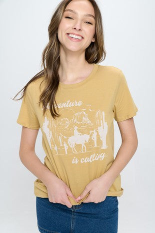 Adventure is Calling Graphic Tee