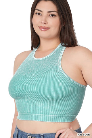 Ribbed Curvy Ribbed Bra Top | JQ Clothing Co.