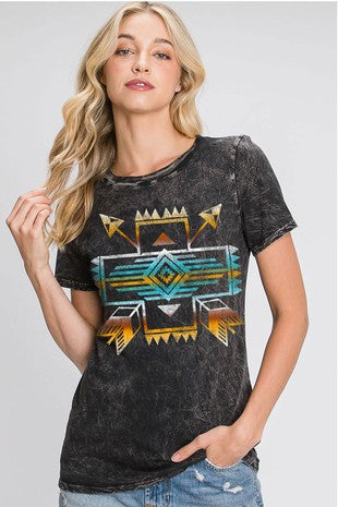 Aztec Roam Mineral Graphic Tee | JQ Clothing Co.