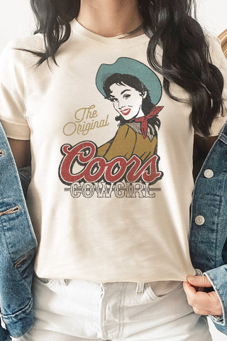 COORS cowgirl Graphics Unisex T-shirt | JQ Clothing Co.