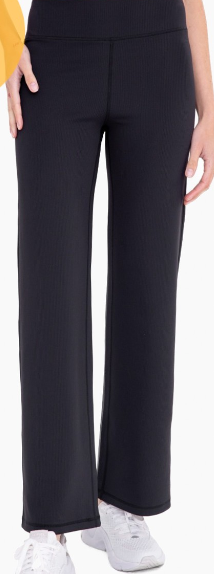 Jacquard Stripe Wide Leg Pant