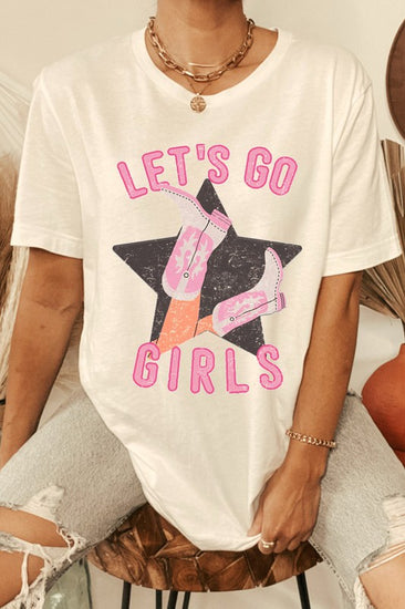Let's Go Girls Star Graphic Tee | JQ Clothing Co.