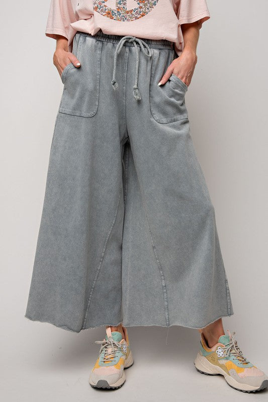 Ultra Wide Leg French Terry Pant | JQ Clothing Co.