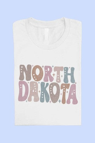 North Dakota Graphic Tee | JQ Clothing Co.