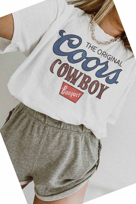 The Original Coors Cowboy Graphic Tee | JQ Clothing Co.