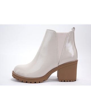 Regina Short Neutral Bootie | JQ Clothing Co.