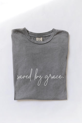 SAVED BY GRACE Min Wash Graphic Top