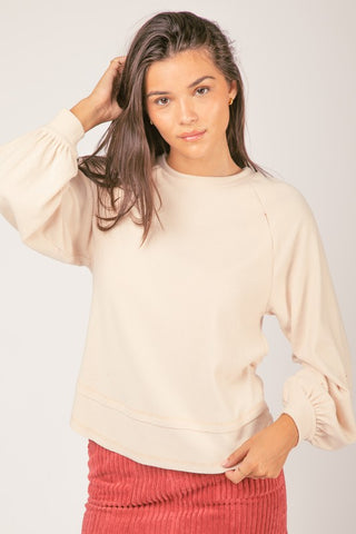 Basic Bubble Sleeve Top | JQ Clothing Co.