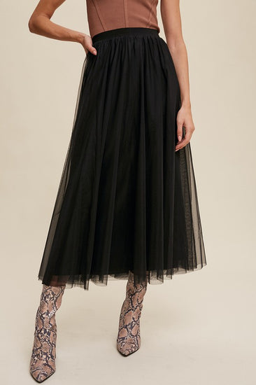 Maxi Tulle Layered Skirt | JQ Clothing Co.