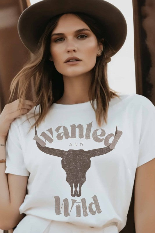 Wanted and Wild Graphic Tere | JQ Clothing Co.