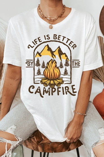 Better By The Campfire Tee | JQ Clothing Co.