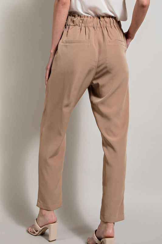 Coco Plus Banded Straight Pants
