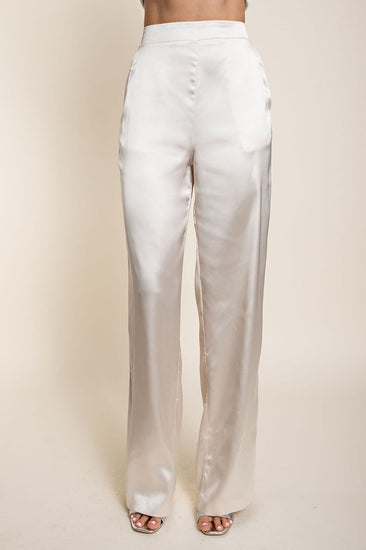 Late Evening Satin Classic Pant | JQ Clothing Co.