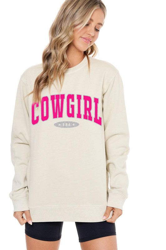 Sporty Cowgirl Graphic Crewneck | JQ Clothing Co.