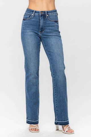 Darla Judy Blue High Rise Bootcut | JQ Clothing Co.