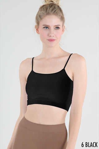 Classic Thin Strap Bra Crop Top | JQ Clothing Co.