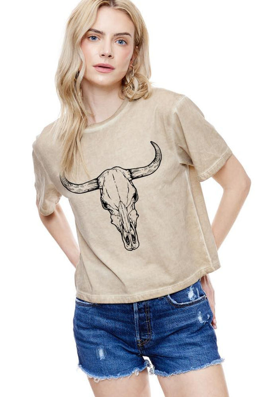 Vintage Longhorn Graphic Tee | JQ Clothing Co.
