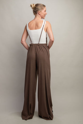 Edgy Knit Overalls W/Open Back | JQ Clothing Co.