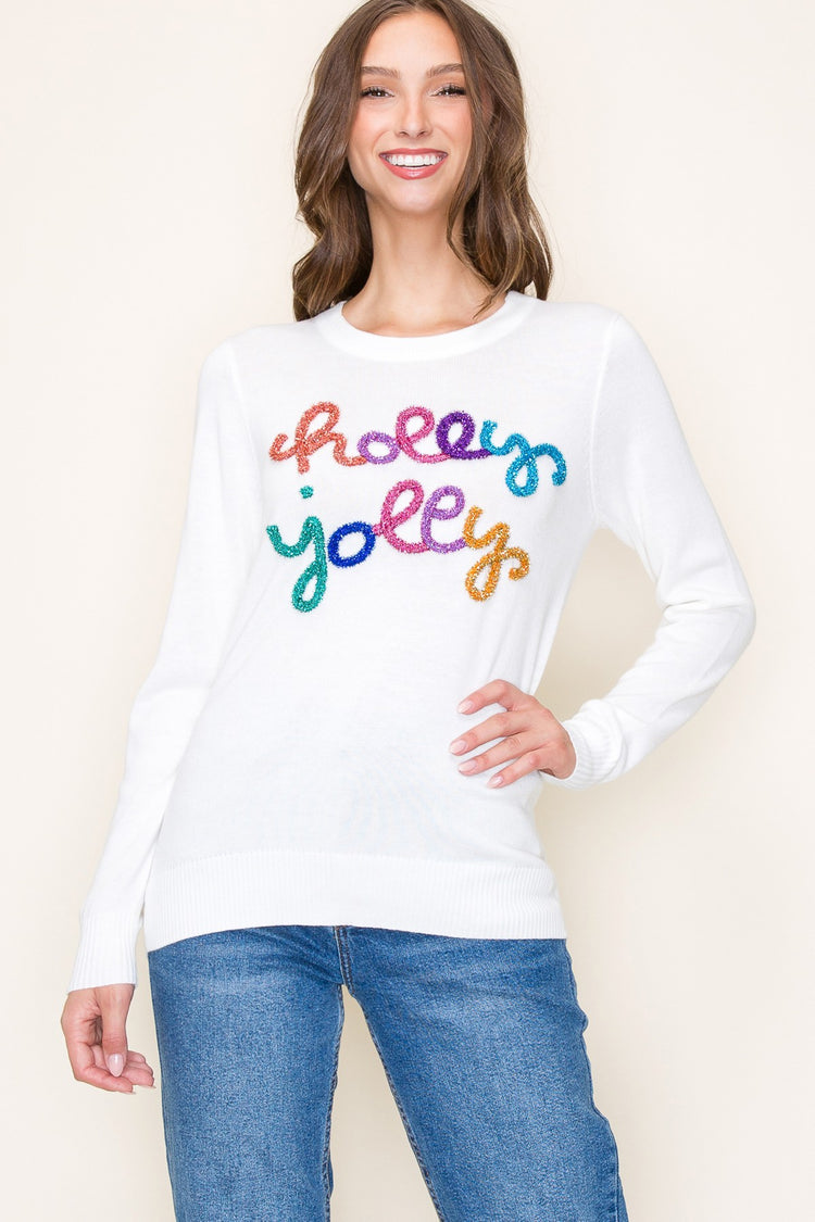 Holly Jolly Pullover Sweater | JQ Clothing Co.