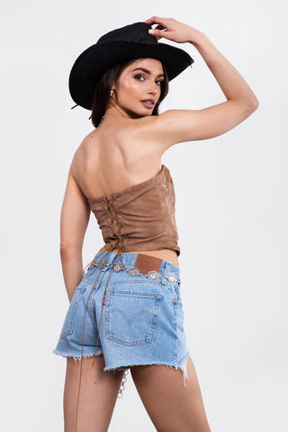 Beckee Embroidered Western Corset | JQ Clothing Co.