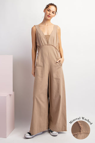 Modern Mineral Washed Jumpsuit | JQ Clothing Co.