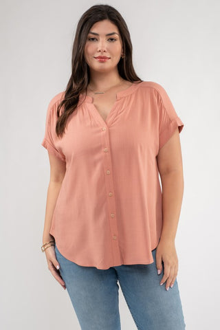 The Classy & Curvy Button Down