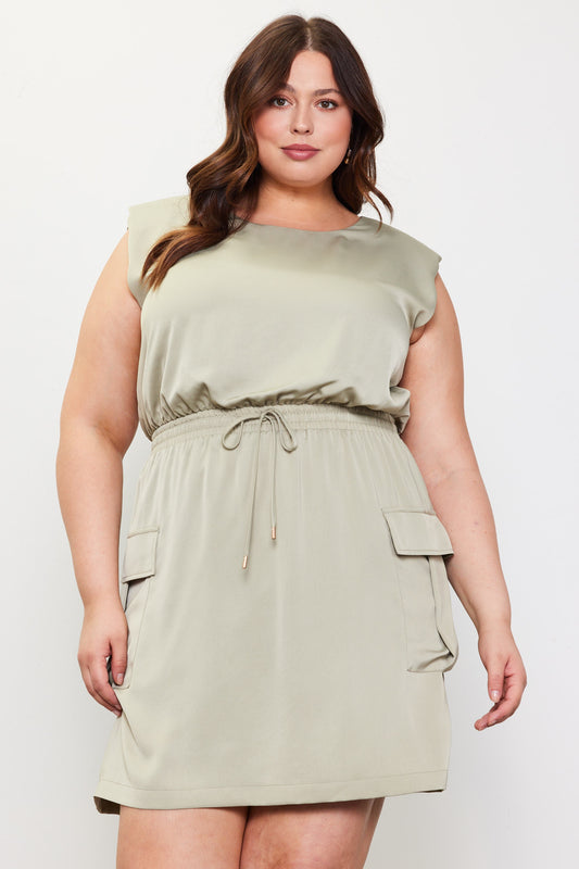 Plus Size Muscle  Sleeveless Dress | JQ Clothing Co.
