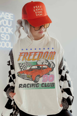 Vintage Retro Racing Club Tee | JQ Clothing Co.