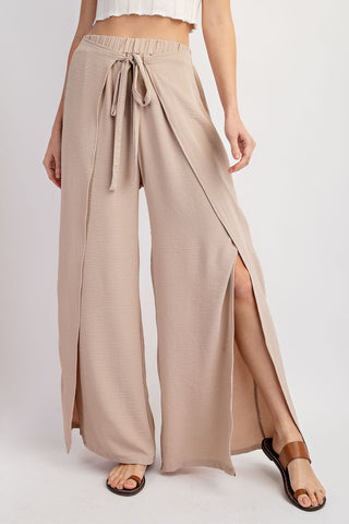 Wrap Tie Drawstring Pants