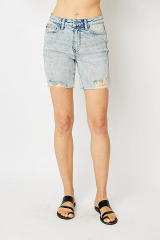 Judy Blue Emma HW Destroy BF Shorts | JQ Clothing Co.