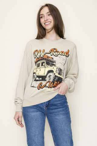Off-Road, Go Wild Jeep Sweatshirt | JQ Clothing Co.