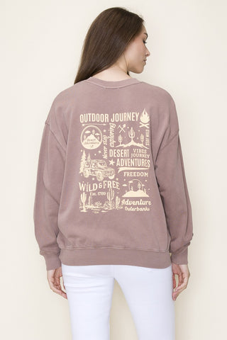 Wild & Free Outdoor Journey Sweatshirt | JQ Clothing Co.