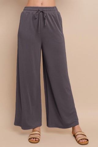 Curvy Charcoal Jersey Pant | JQ Clothing Co.