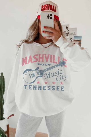 Nashville Music City Sweatshirt | JQ Clothing Co.