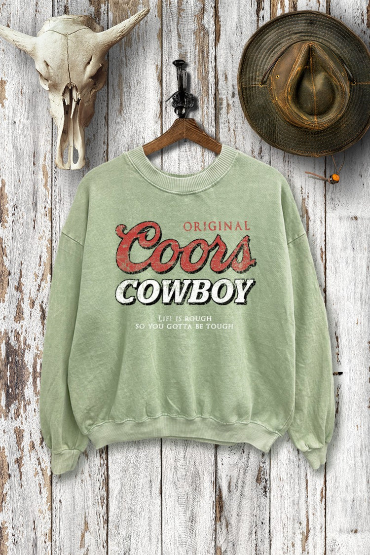 Original Coors Cowboy Graphic Sweatshirt | JQ Clothing Co.