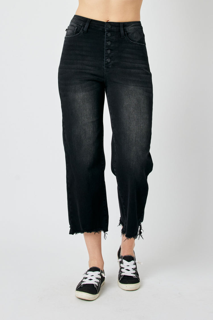 Judy Blue Veronica HW Raw Hem Jeans | JQ Clothing Co.