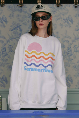 Summertime Oversized Sweatshirt | JQ Clothing Co.